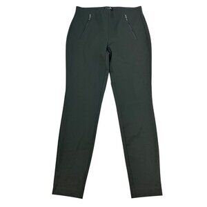 Rachel Zoe Womens Pull On Zip Pocket Dress Leggings Green Size 8